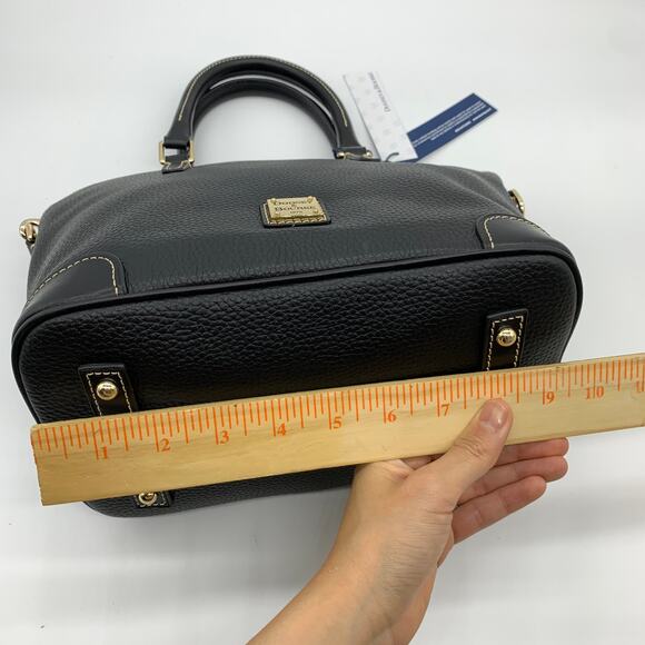 Dooney & Bourke Black Satchel Shoulder Bag with Crossbody Strap - Picture 5 of 16